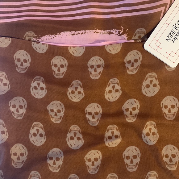 Alexander McQueen Graffiti Biker Scarf - Picture 4 of 10